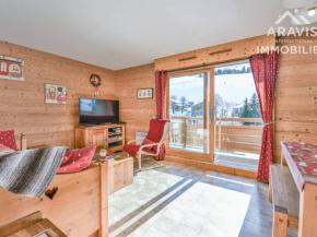 Superbe appartement, 4 pers, balcon sud, pied des pistes, Le Grand-Bornand - FR-1-391-110
